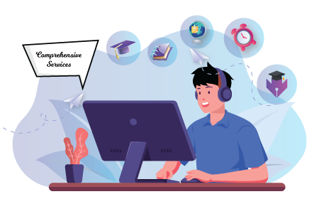 Wide range of service in thesis writing